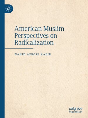 cover image of American Muslim Perspectives on Radicalization